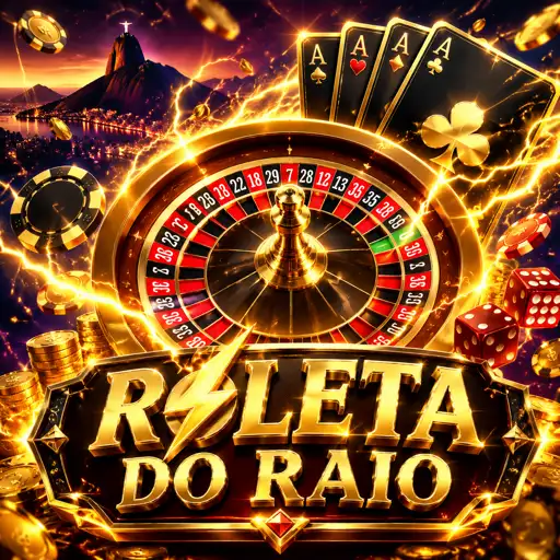 Roleta Lightning com raios e números multiplicadores