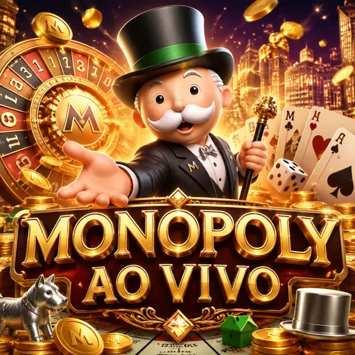 Bola sendo sorteada no game show Monopoly Big Baller
