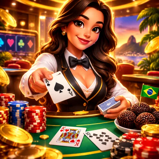 Capa do guia de blackjack com a tabela de estratégia básica